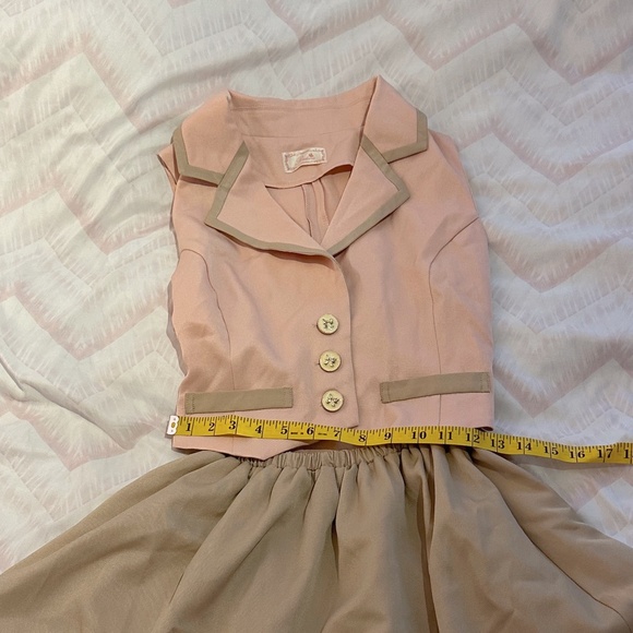 Penderie by Liz Lisa | Pink Vest Illusion Dress - Picture 4 of 5